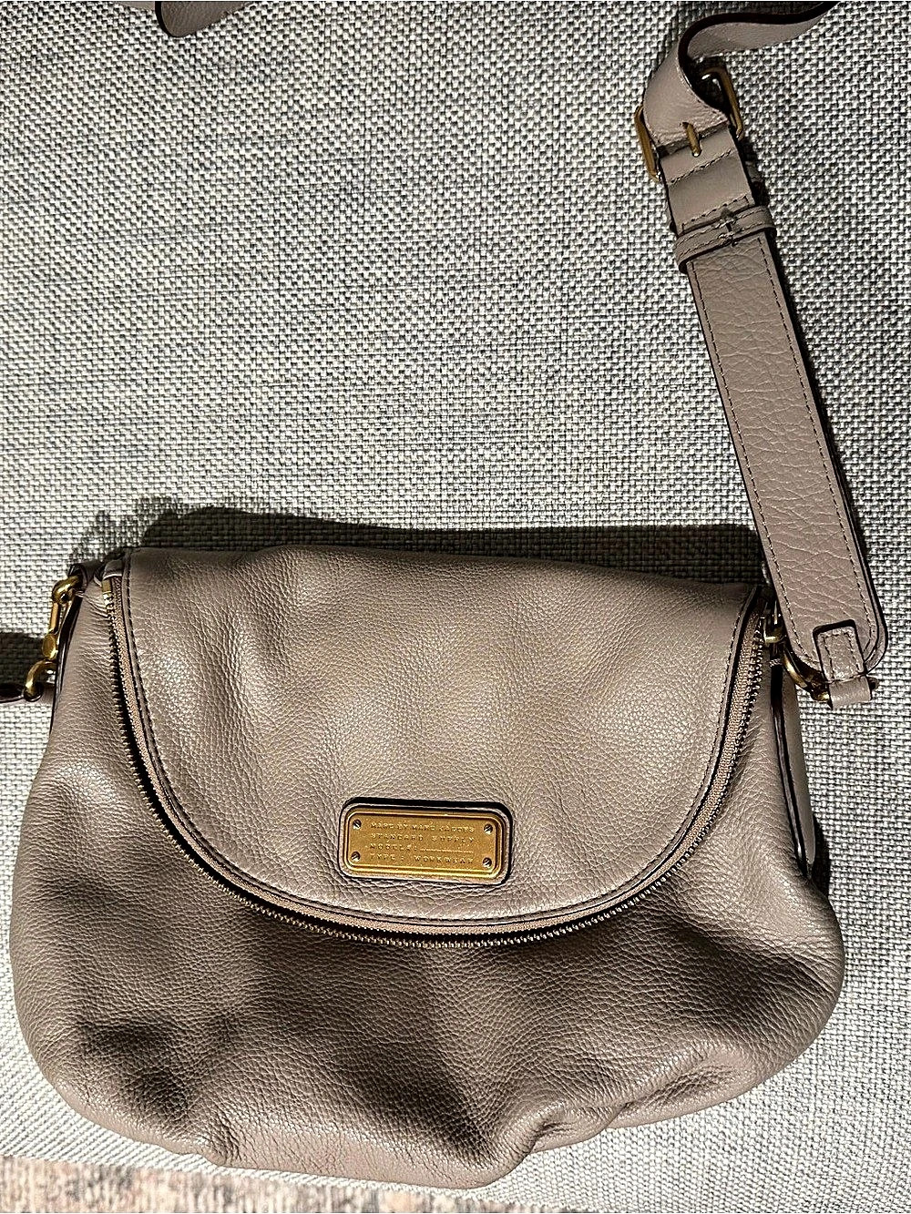 Marc by Marc Jacobs Gray Crossbody Bag